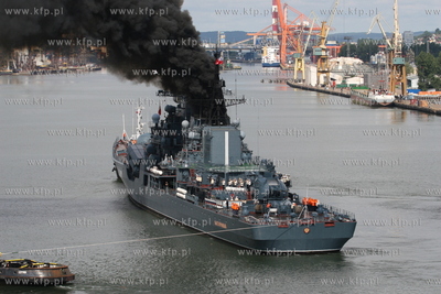 Gdynia. Wizyta trzech okretow Floty Baltyckiej Federacji...