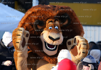 Sopot, Molo. Wizyta Lwa Alexa, jednego z bohaterow...