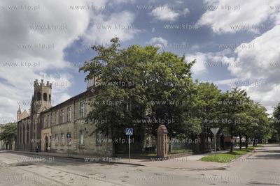 Dzielnica Gdanska, Dolne Miasto kosciol przy ul. Lakowej...