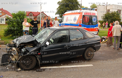 Gniewino k/Wejherowa. Do powaznego wypadku drogowego...