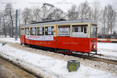 Gdansk. Zabytkowy tramwaj Konstal N z 1952. IV Edycja...