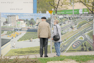 Trwa przebudowa Wezla Sw. Maksyniliana w Gdyni do oddania...
