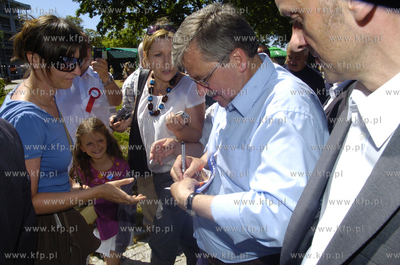 Kolobrzeg
Bronislaw Komorowski, marszalek Sejmu RP...