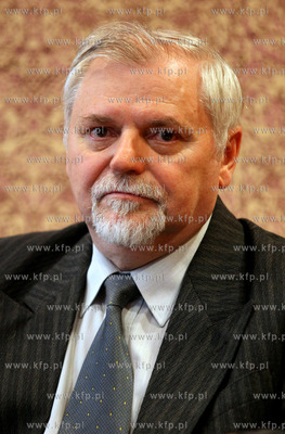 Sopot. Hotel Europa. Konferencja prasowa kandydata...