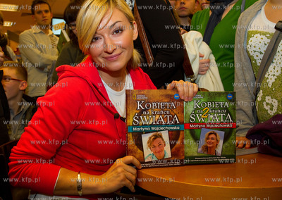 Promocja drugiej czesci ksiazki Kobieta na Krancu Swiata...