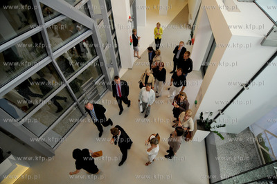 Gdansk, al. Grunwaldzka. Oficjalne otwarcie biurowca...