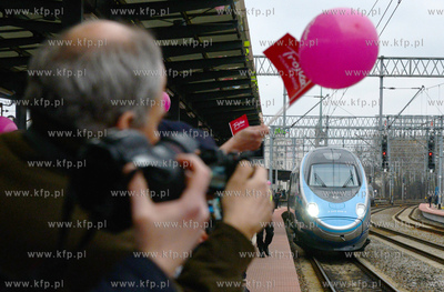 Gdynia. Ekspres Trojki, czyli specjalny przejazad pociagu...