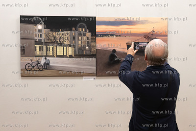 Wernisaż wystawy malarstwa Magdaleny Tuźnik „Trójmiasto....