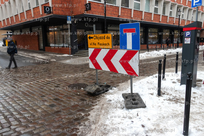 Rozpoczęcie prac remontowych na moście na ulicy Elżbietańskiej...