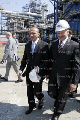 Gdansk. Premier Kazimierz Marcinkiewicz z wizyta w...