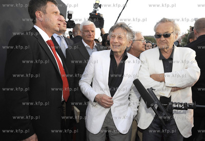 Sopot. Festiwal Gwiazd. Nz. Jacek Karnowski, Roman...