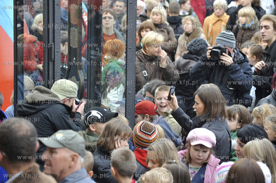 Uroczyste odsloniecie Kolumny Meteorologicznej Daniela...