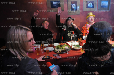 XVI Biesiada Felietonistow, ktora odbyla sie w Klubie...