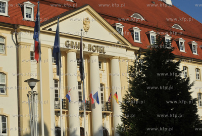 Grand Hotel w Sopocie na kilka dni przed przyjazdem...