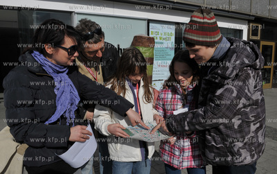 Akcja "Rusz w miasto na wiosne" zoorganizowana przez...