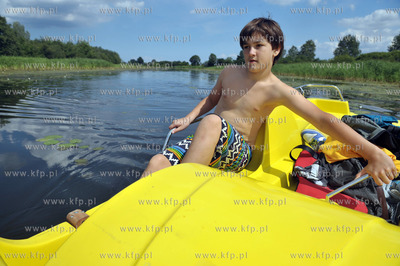 Wisla Krolewiecka jest czescia szlaku wodnego Petli...