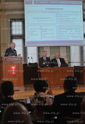 Gdansk, Nowy Ratusz. Konferencja Szanse Oddzialow Terenowych...