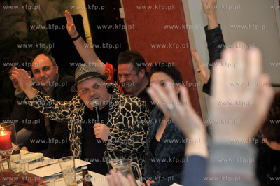 Biesiada felietonistow Wybrzeza w Restauracji VNS w...