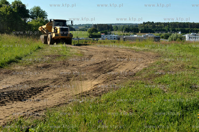 Gdansk, ul. Budowlanych. Miejsce, gdzie powstanie przystanek...