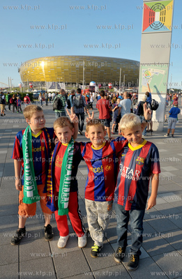 PGE ARENA w Gdansku. Super-Mecz miedzy Lechia Gdansk,...