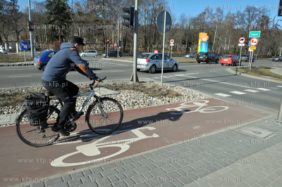 Sopot. Skrzyzowanie Drogi Zielonej i al. Niepodleglosci....