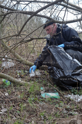 Gdansk. Staw Wrobla, dzielnica Piecki Migowo. Spoleczna...