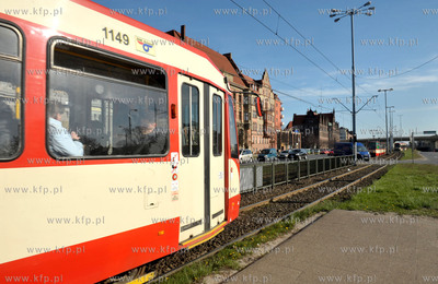Gdansk. na ul. Waly Jagiellonskie. 22.04.2015 Fot....