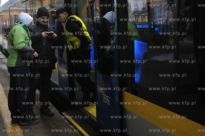 Gdansk, Dworzec Glowny PKP. Inauguracyjny, pierwszy...