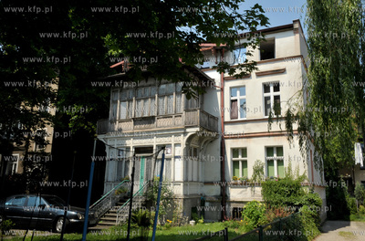 Sopot. Dom na ul.Chopina. 25.06.2016 Fot. Maciej Kosycarz...