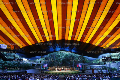 Sopot. Opera Lesna. Koncertowe wykonanie Zlota Renu...
