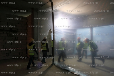 Uroczystosc zawieszenia wiechy na budynku Lokalnego...