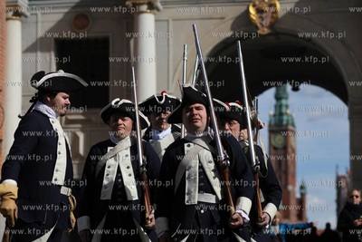 Gdańsk. Plac między Złotą Bramąi Katownią. Historyczna...