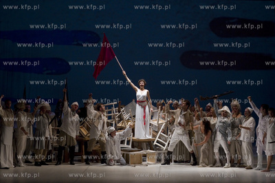 Opera Bałtycka. Próba generalna opery Eros i Psyche...