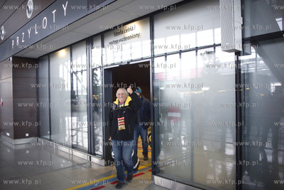 Terminal Portu Lotniczego im. Lecha Wałęsy w Gdańsku....