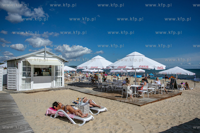 Wejscie na plażę nr 32A i 33  w Sopocie.
01.08.2022
fot....