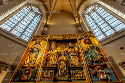 Wnętrze kościoła NMP na zamku w Malborku.
13.09.2023
fot....