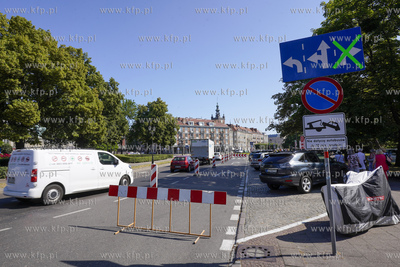 Zmiany organizacji ruchu na terenie Gównego i Starego...