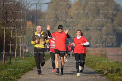 Parkrun Gdańk - Południe. Edycja biało - czerwona...