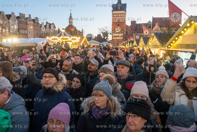 Ceremonia otwarcia Gdańskiego Jarmarku Bożonarodzeniowego....