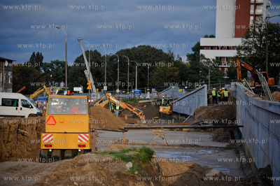 Gdansk. Budowa trasy Slowackiego.
11.10.2011
fot....