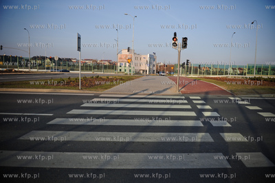Gdansk. Budowa wezla drogowego Karczemki i trasy WZ....