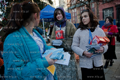 Gdansk. Dlugi Targ. Wernisaz wystawy plenerowej pt...
