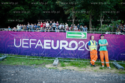 Gdansk. Fanzone - Strefa Kibica. Relacja meczu finalowego...