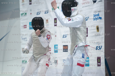 Gdanska Szkola Floretu. Walki finalowe XIX  turnieju...