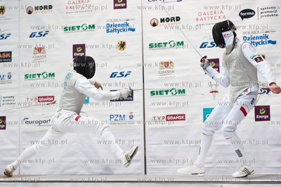 Gdanska Szkola Floretu. Walki finalowe XIX  turnieju...