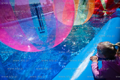 Gdansk. Przymorze. Festyn dla dzieci pt. Wodna Kraina...