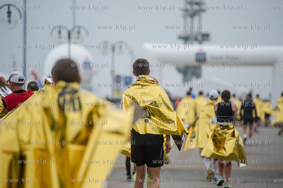 Gdynia. Skwer Kosciuszki. Meta Biegu Niepodleglosci....