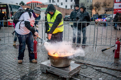 Gdansk. Targ Weglowy. 23 Final Wielkiej Orkiestry Swiatecznej...