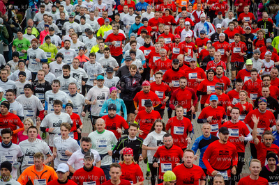Gdynia. Skwer Kosciuszki. Start Biegu Niepodleglosci....