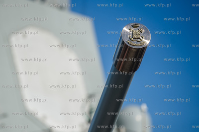 Gdynia. Nabrzeże Francuskie. Wizyta robocza fregaty...